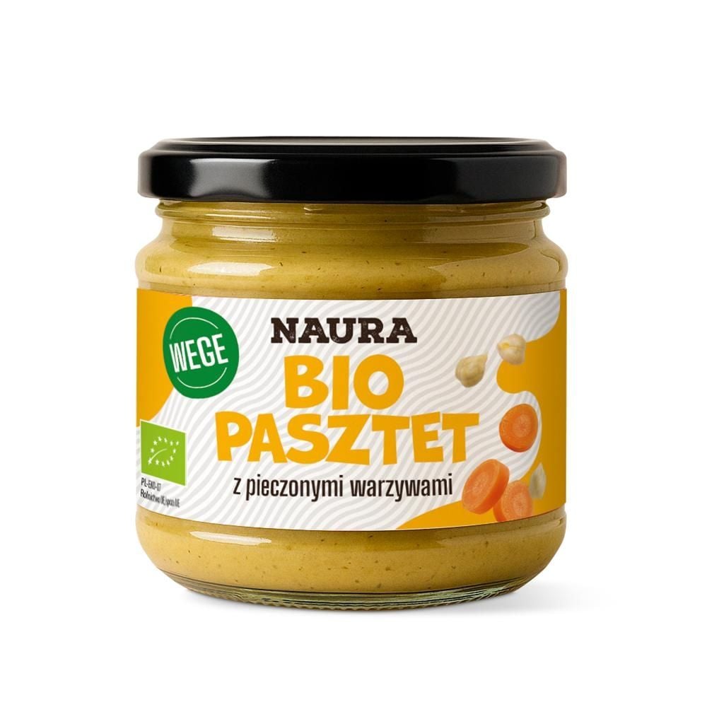 Naura Bio pasztet z pieczonymi warzywami 190 g