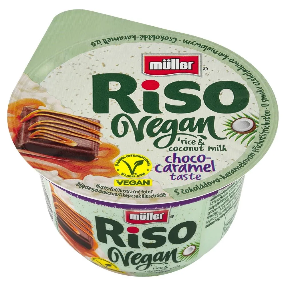 Müller Riso Vegan Deser ryżowy o smaku czekoladowo-karmelowym 160 g