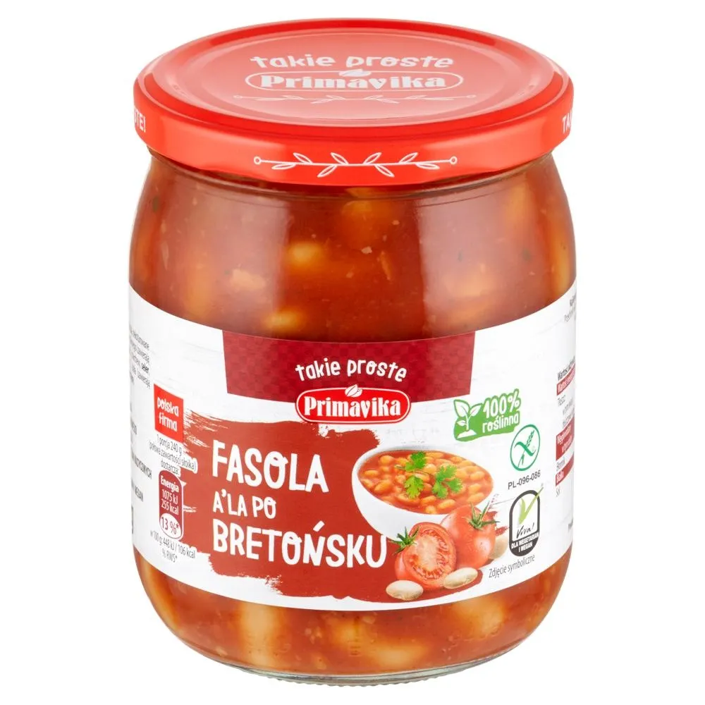 Primavika Fasola a'la po bretońsku 480 g