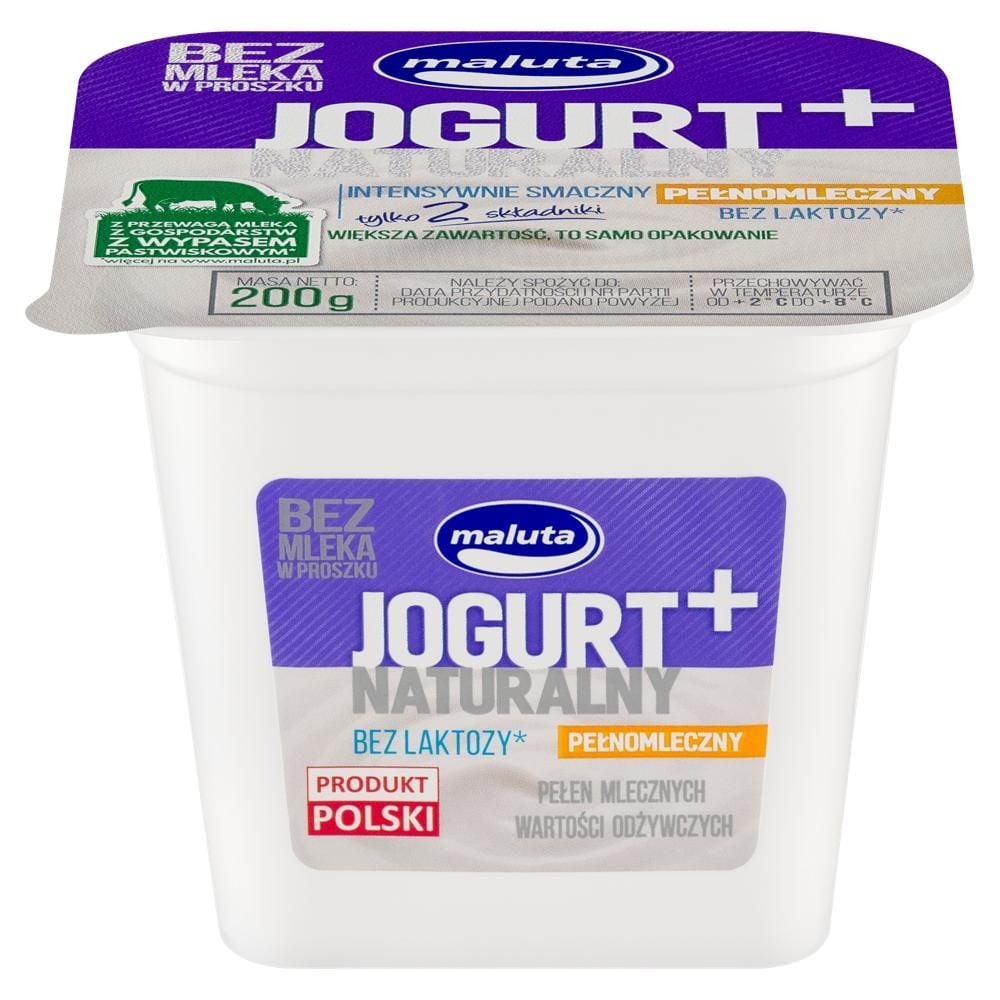 Maluta Jogurt naturalny pełnomleczny 200 g