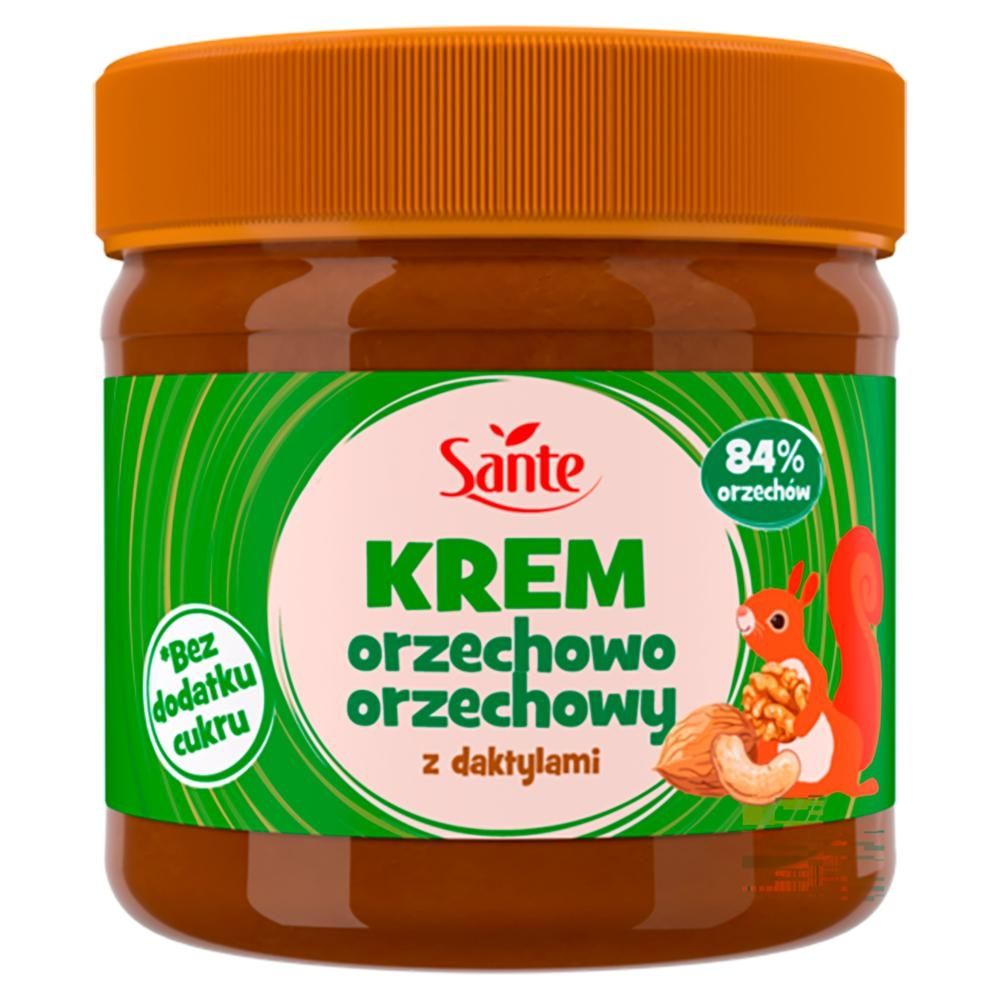 Sante Krem orzechowo orzechowy z daktylami 180 g