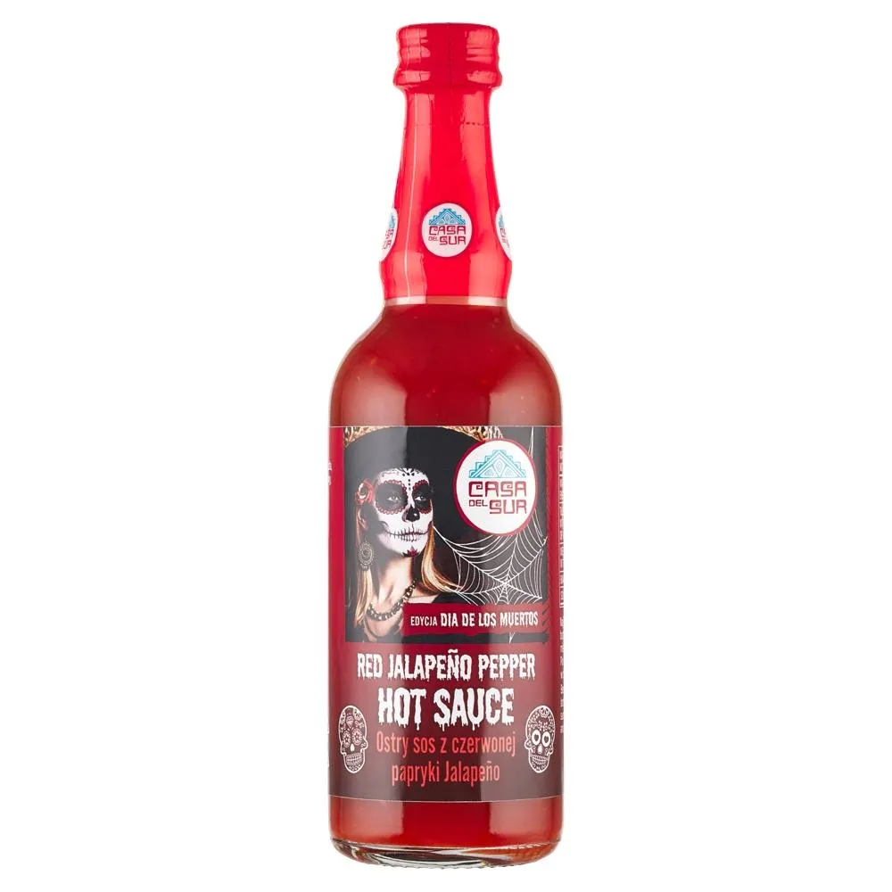 Casa del Sur Ostry sos z czerwonej papryki jalapeño 100 g