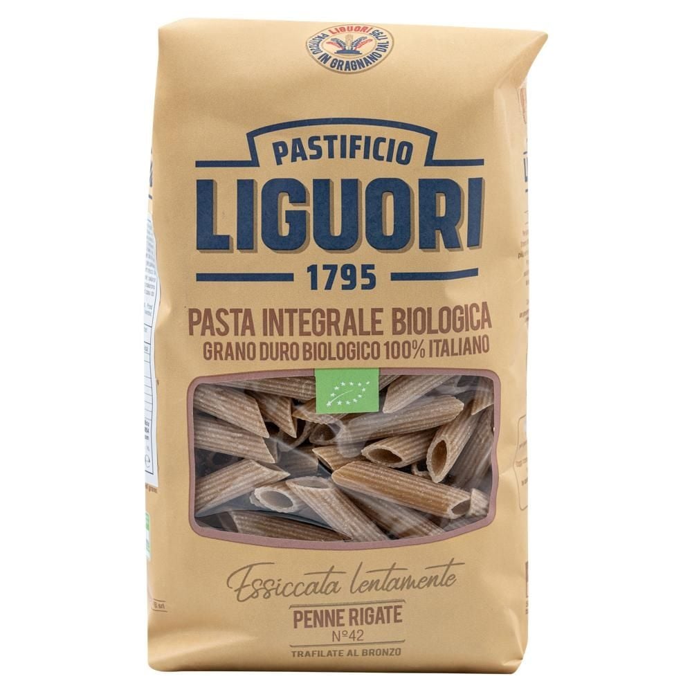 Liguori Ekologiczny makaron pełnoziarnisty penne rigate 500 g