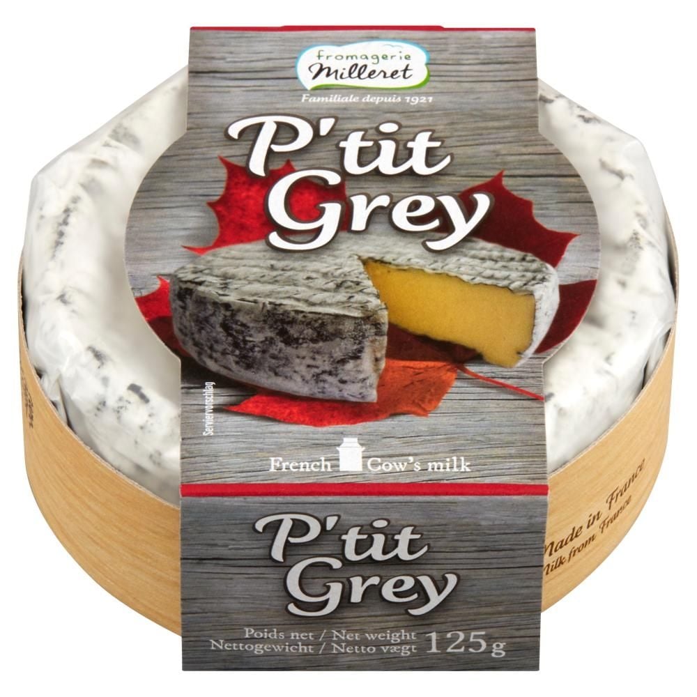 Fromagerie Milleret P'tit Grey Francuski ser miękki z porostem pleśni 125 g