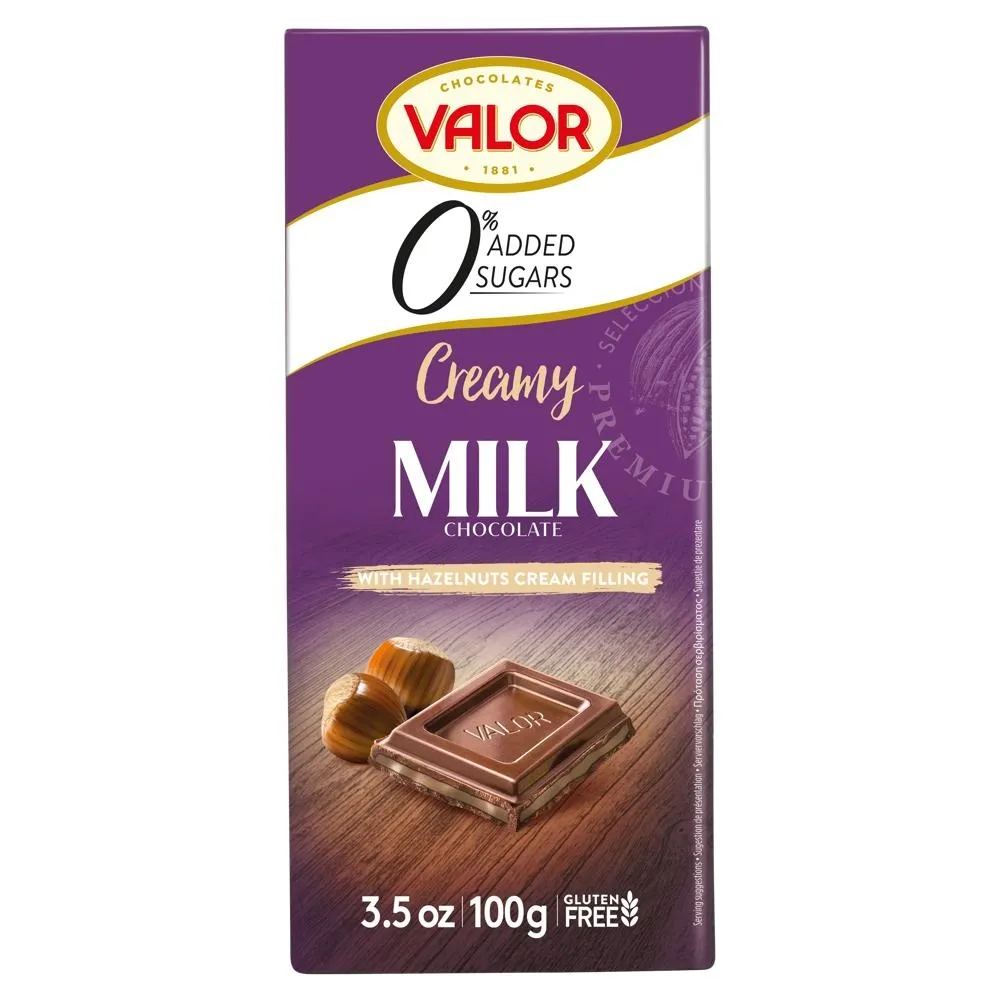Valor Czekolada mleczna nadziewana 100 g
