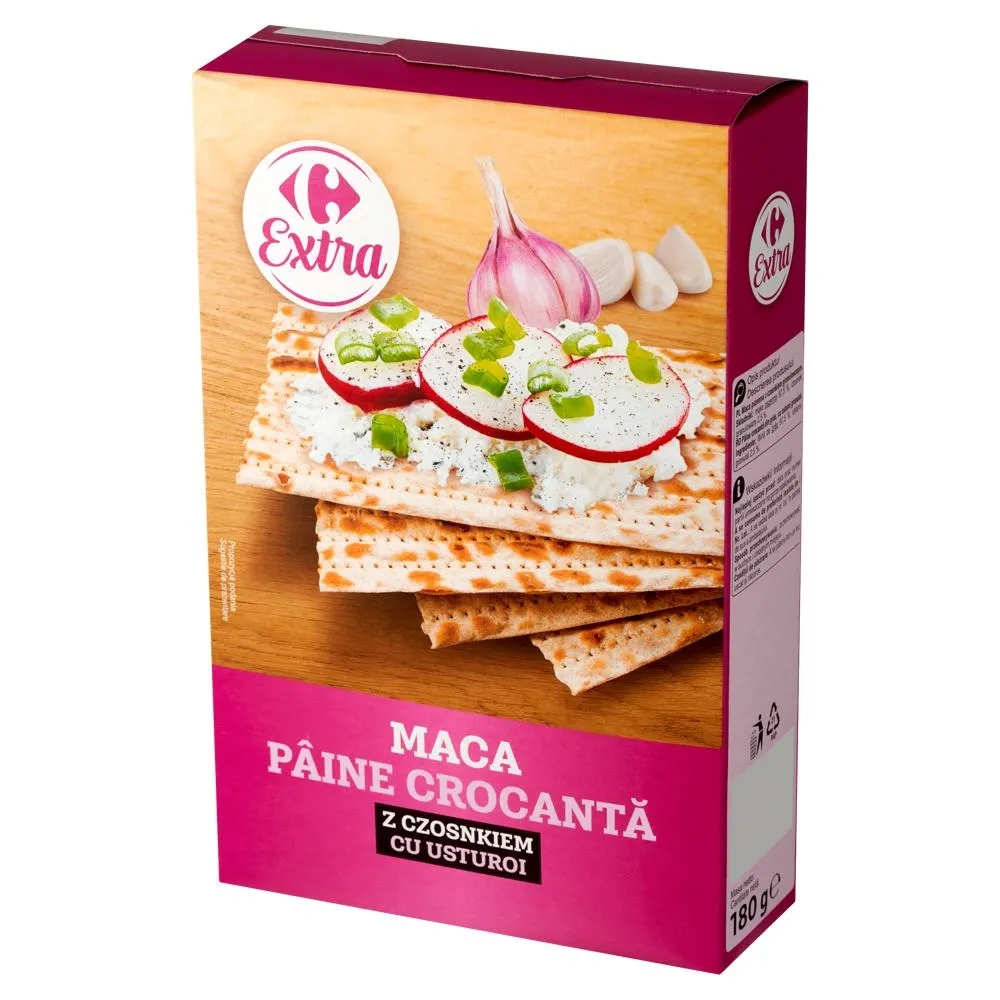 Carrefour Extra Maca z czosnkiem 180 g