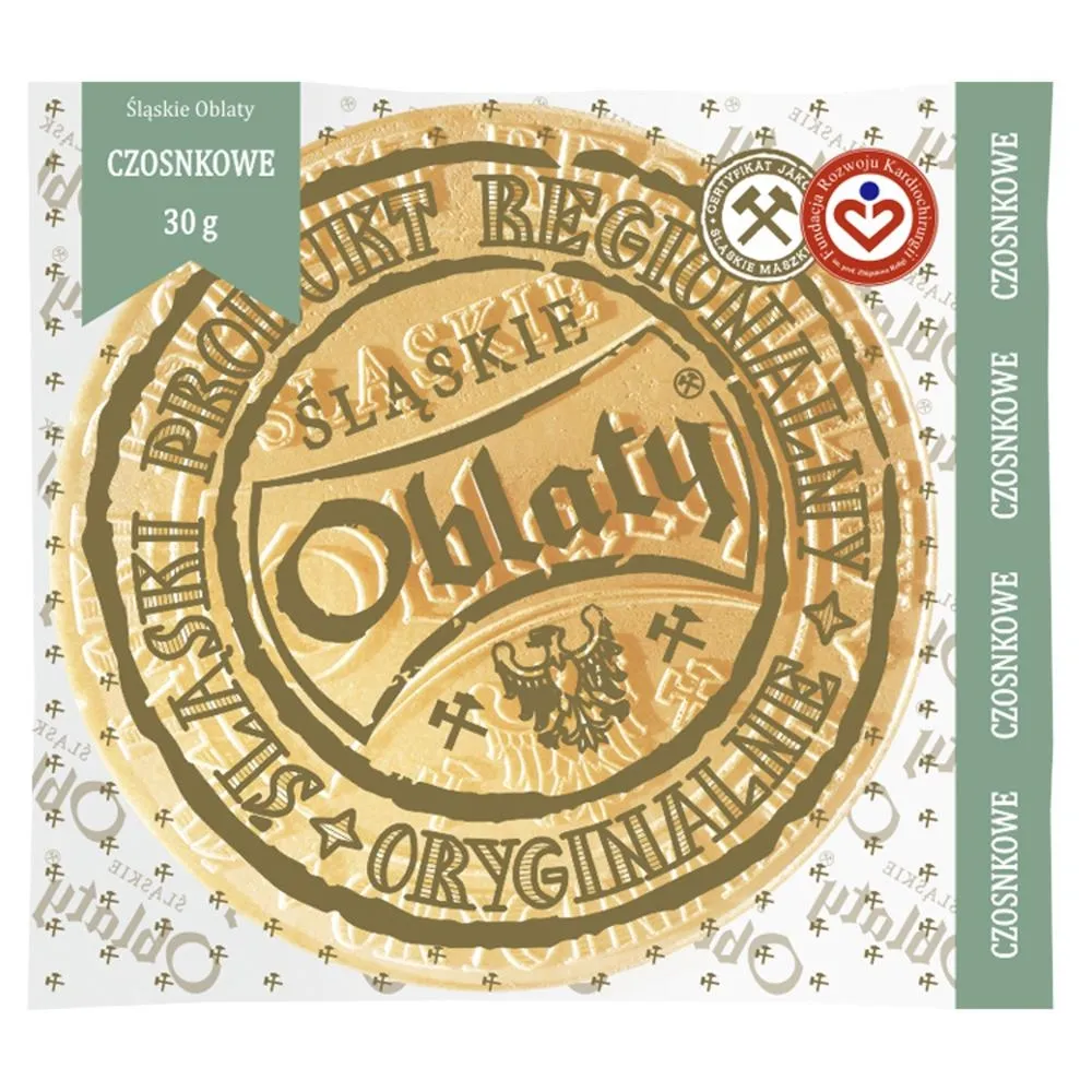 Śląskie oblaty czosnkowe 30 g