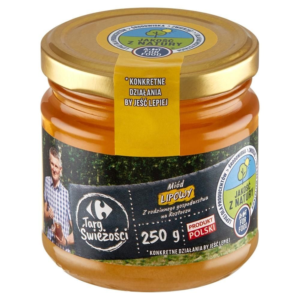 Carrefour Targ Świeżości Miód lipowy 250 g