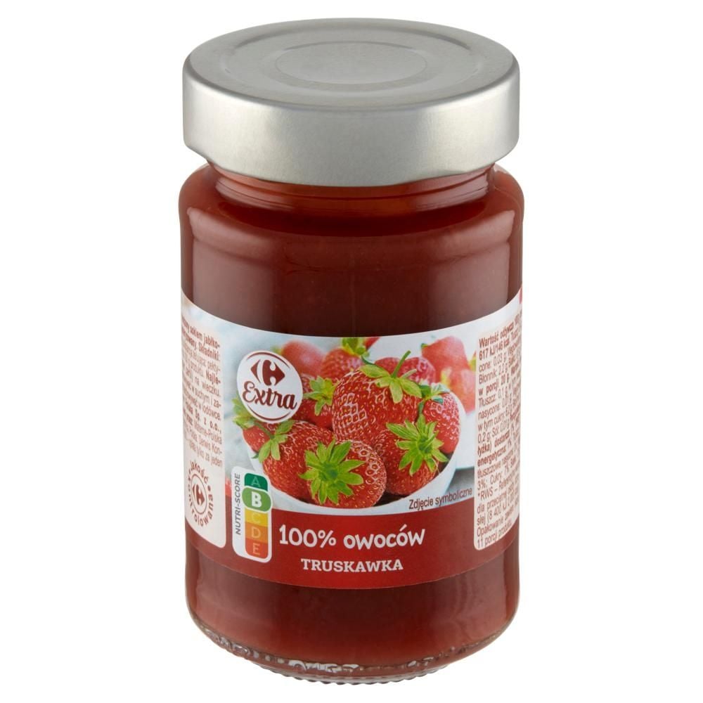 Carrefour Extra Produkt owocowy truskawka 230 g