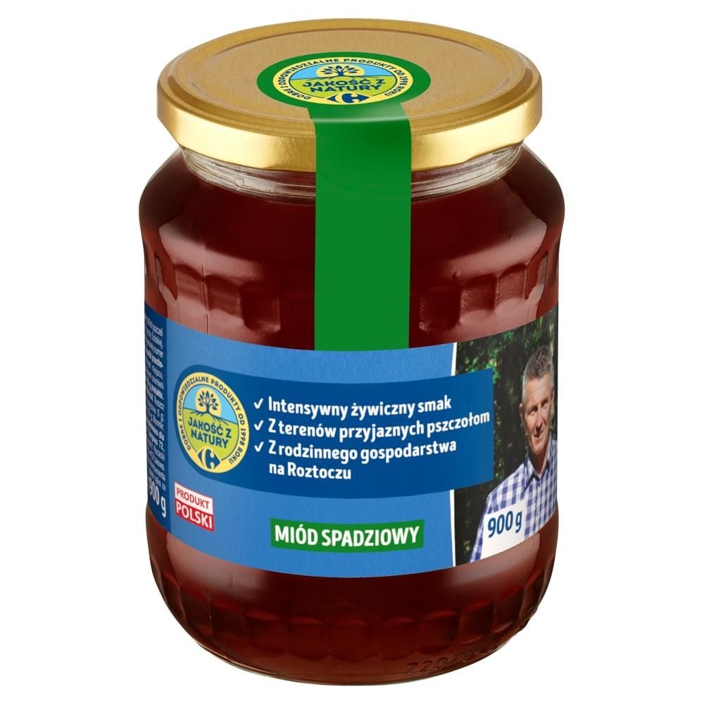 Carrefour Miód spadziowy 900 g