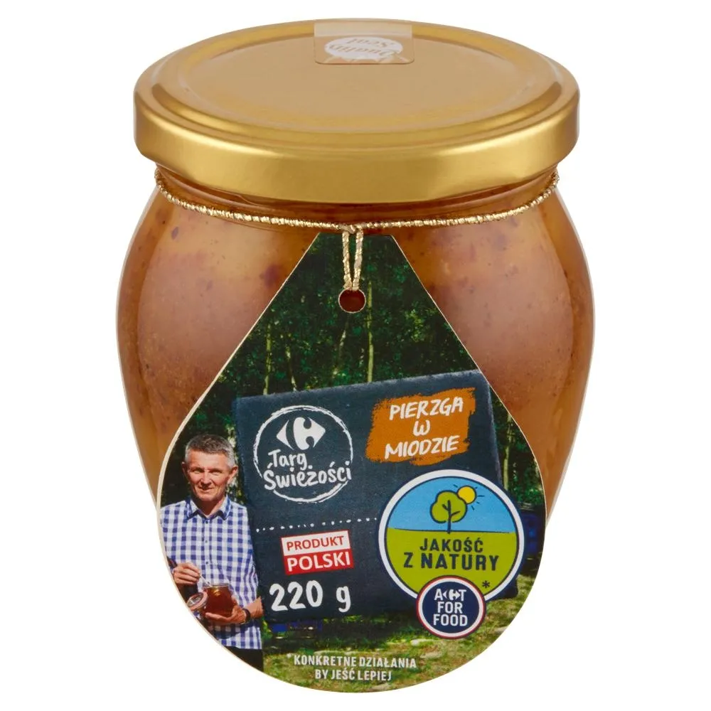 Carrefour Targ Świeżości Pierzga w miodzie 220 g