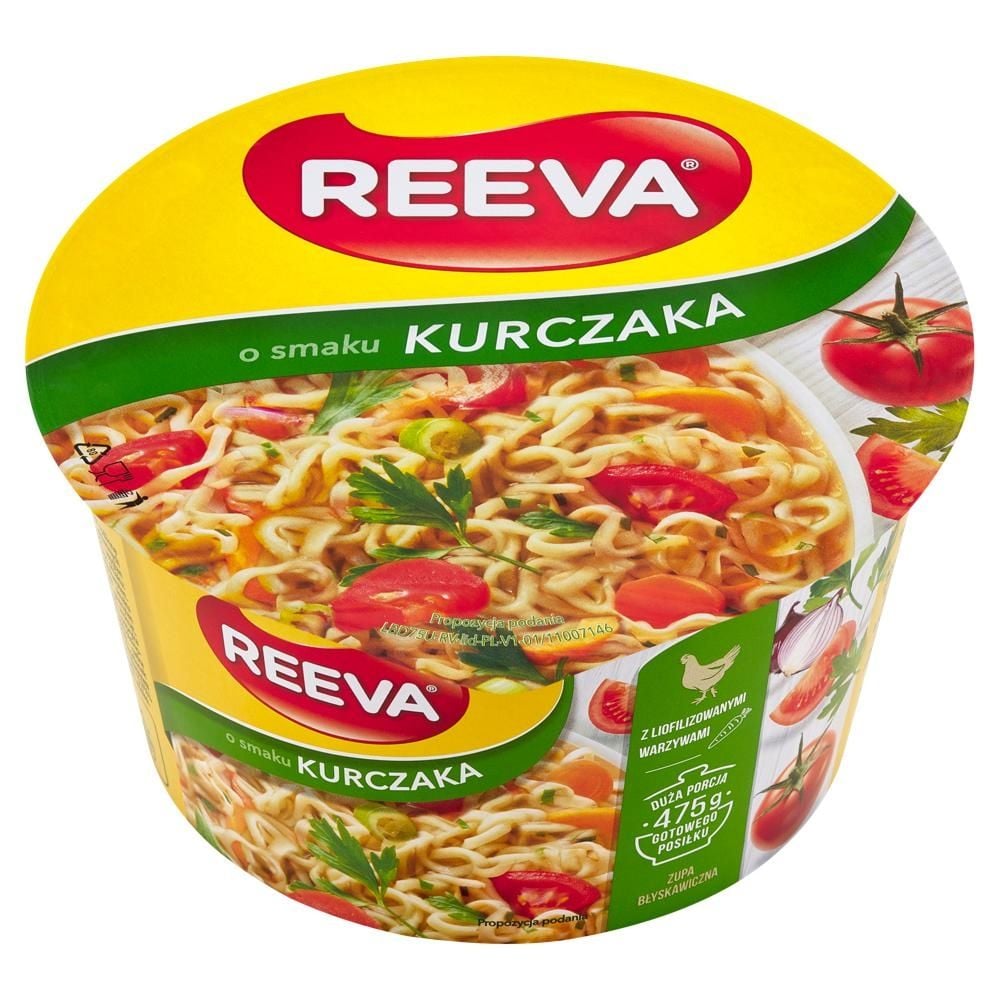 Reeva Zupa błyskawiczna o smaku kurczaka 75 g