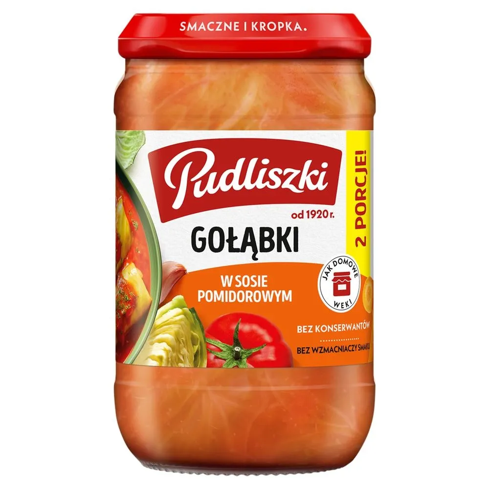 Pudliszki Gołąbki w sosie pomidorowym 590 g