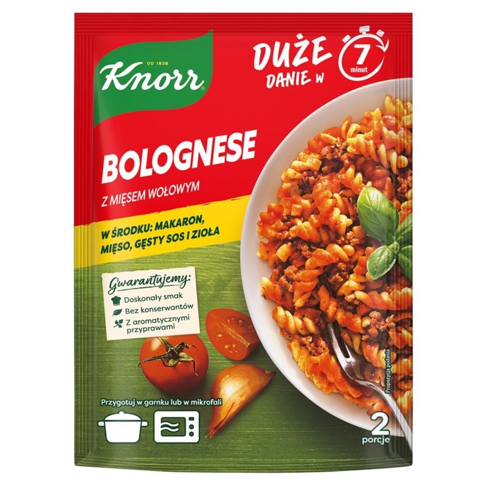 Knorr Bolognese z mięsem wołowym 160 g