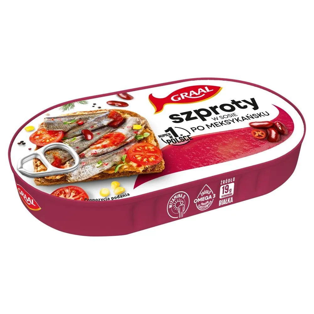 Graal Szprot w sosie po meksykańsku 170 g
