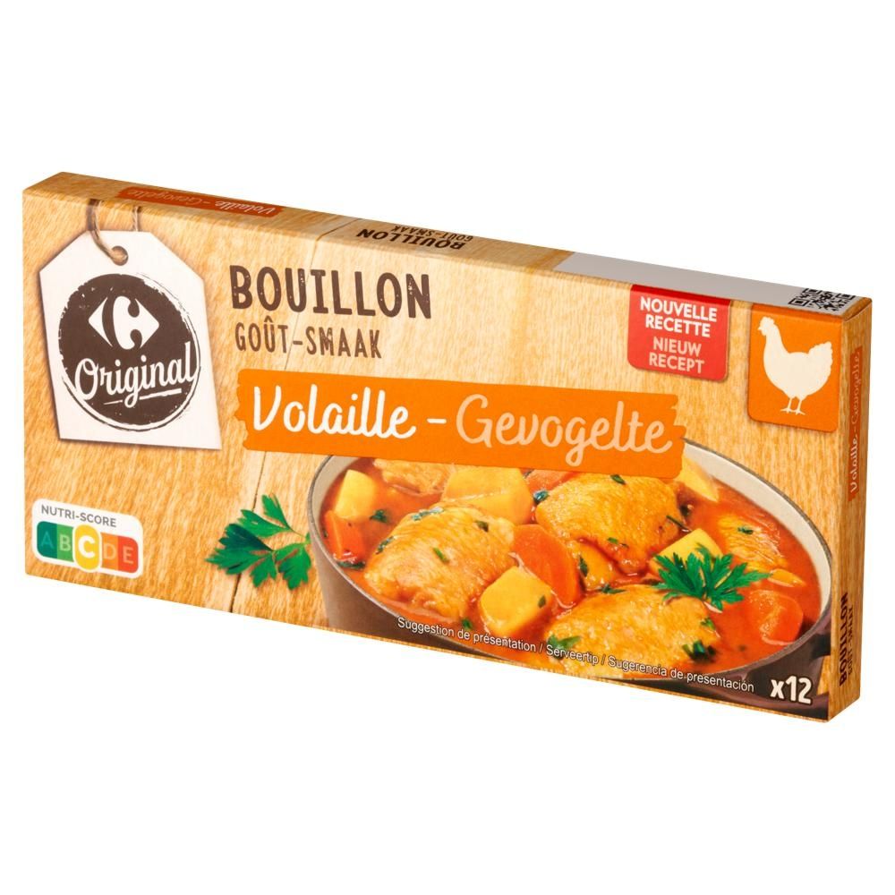 Carrefour Original Bulion drobiowy w kostkach 120 g (12 x 10 g)