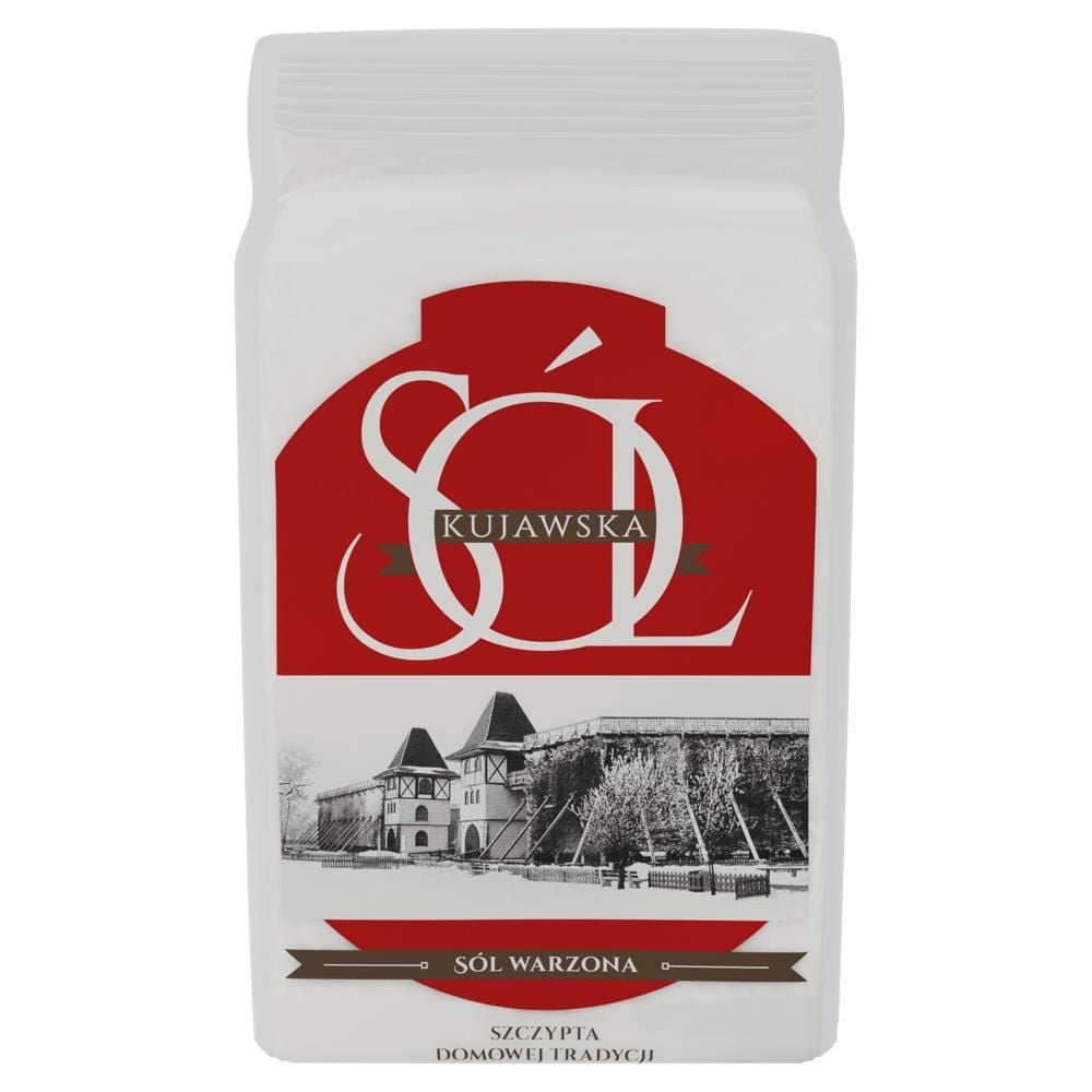 Sól kujawska warzona spożywcza jodowana 1 kg