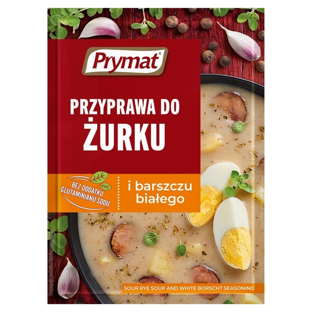 Prymat Przyprawa do żurku i barszczu białego 25 g