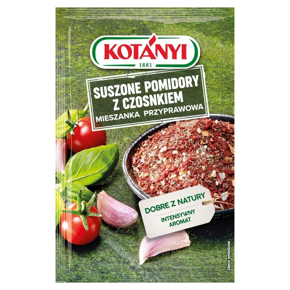 Kotányi Mieszanka przyprawowa suszone pomidory z czosnkiem 22 g