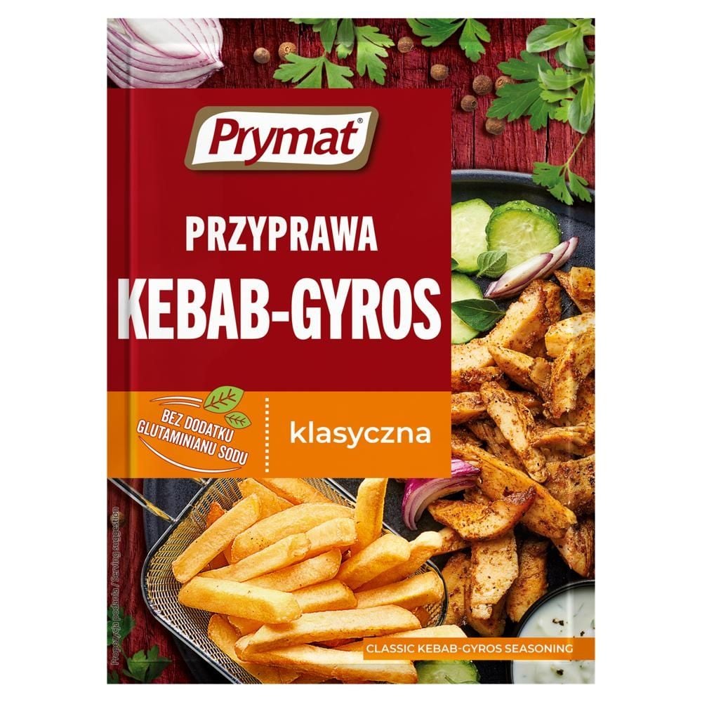 Prymat Przyprawa kebab-gyros klasyczna 30 g