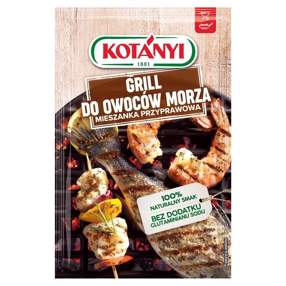 Kotányi Mieszanka przyprawowa grill do owoców morza 20 g