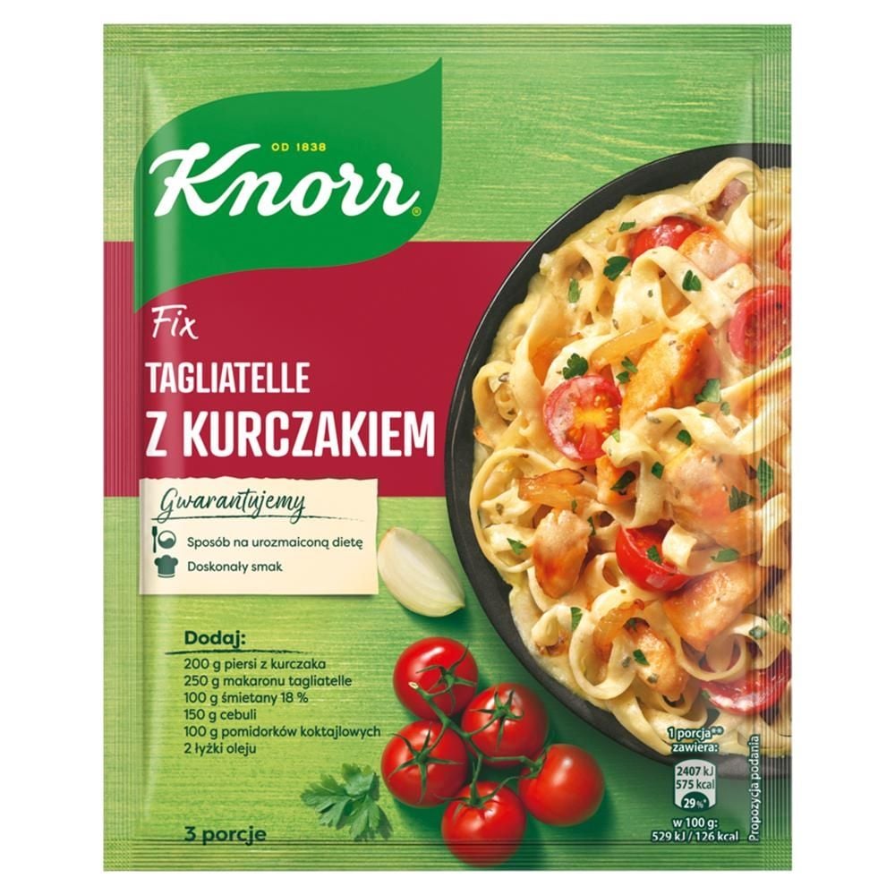 Knorr Fix tagliatelle z kurczakiem 36 g