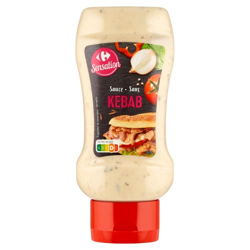Carrefour Sensation Sos majonezowy do kebabu 340 g