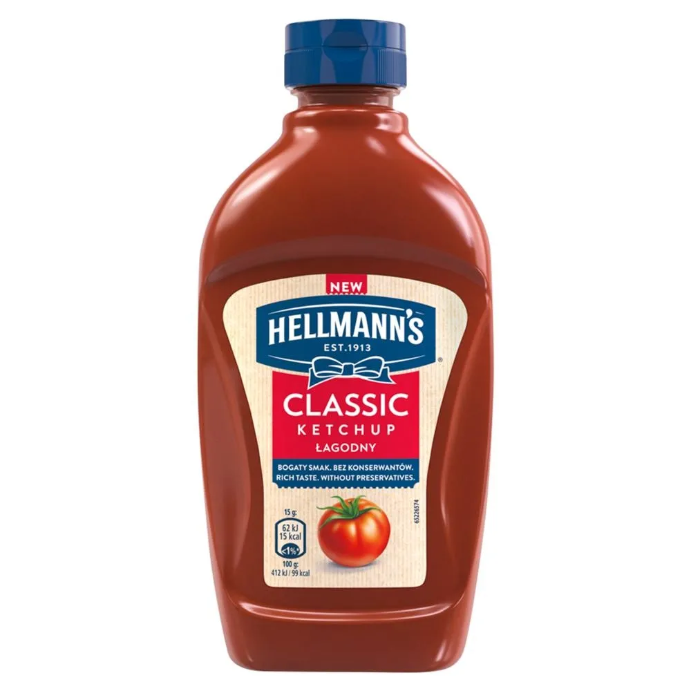 Hellmann's Classic Ketchup łagodny 477 g