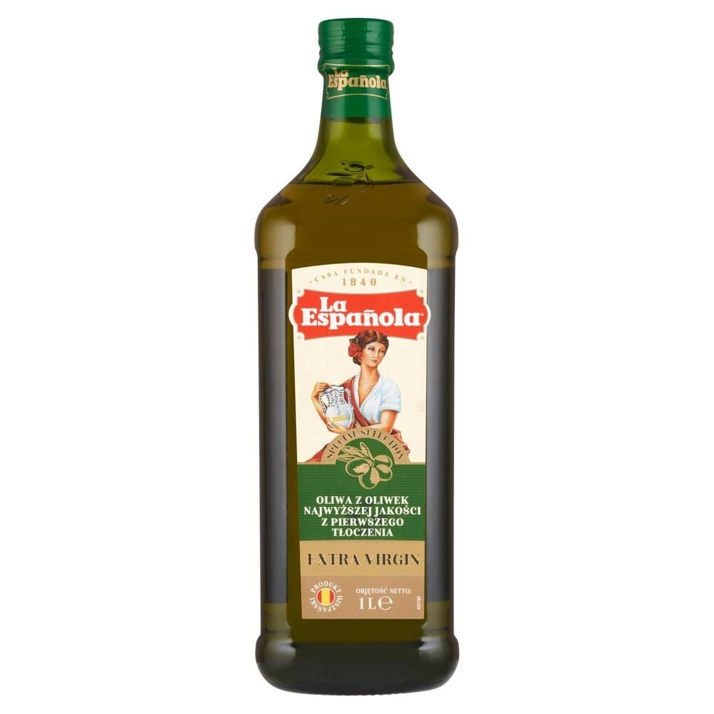 La Española Oliwa z oliwek najwyższej jakości z pierwszego tłoczenia 1 l