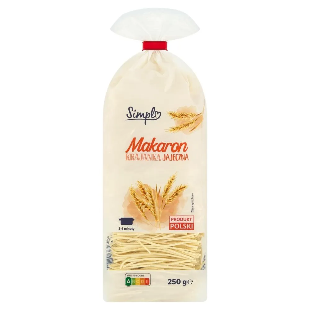 Simpl Makaron krajanka jajeczna 250 g