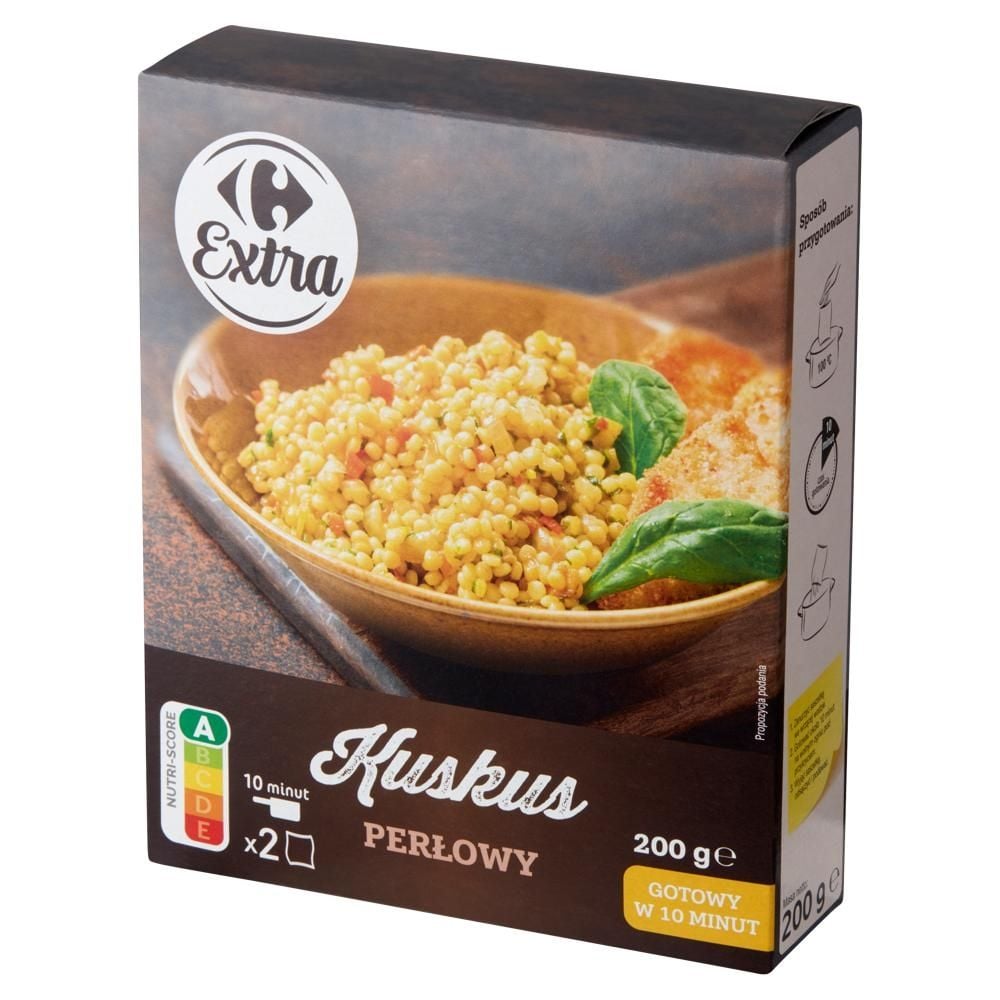 Carrefour Extra Kuskus perłowy 200 g (2 x 100 g)