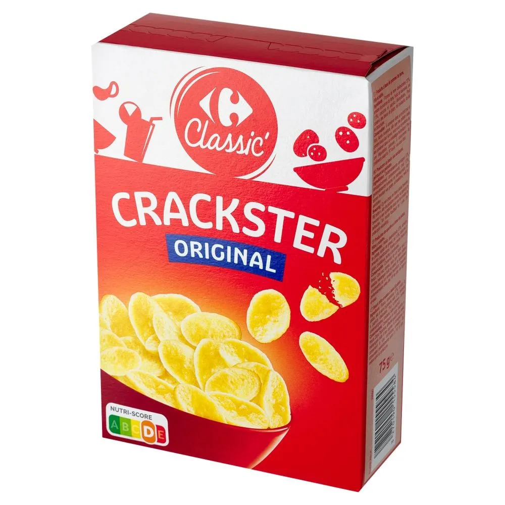 Carrefour Classic Crackster Original Chrupki ziemniaczane 75 g
