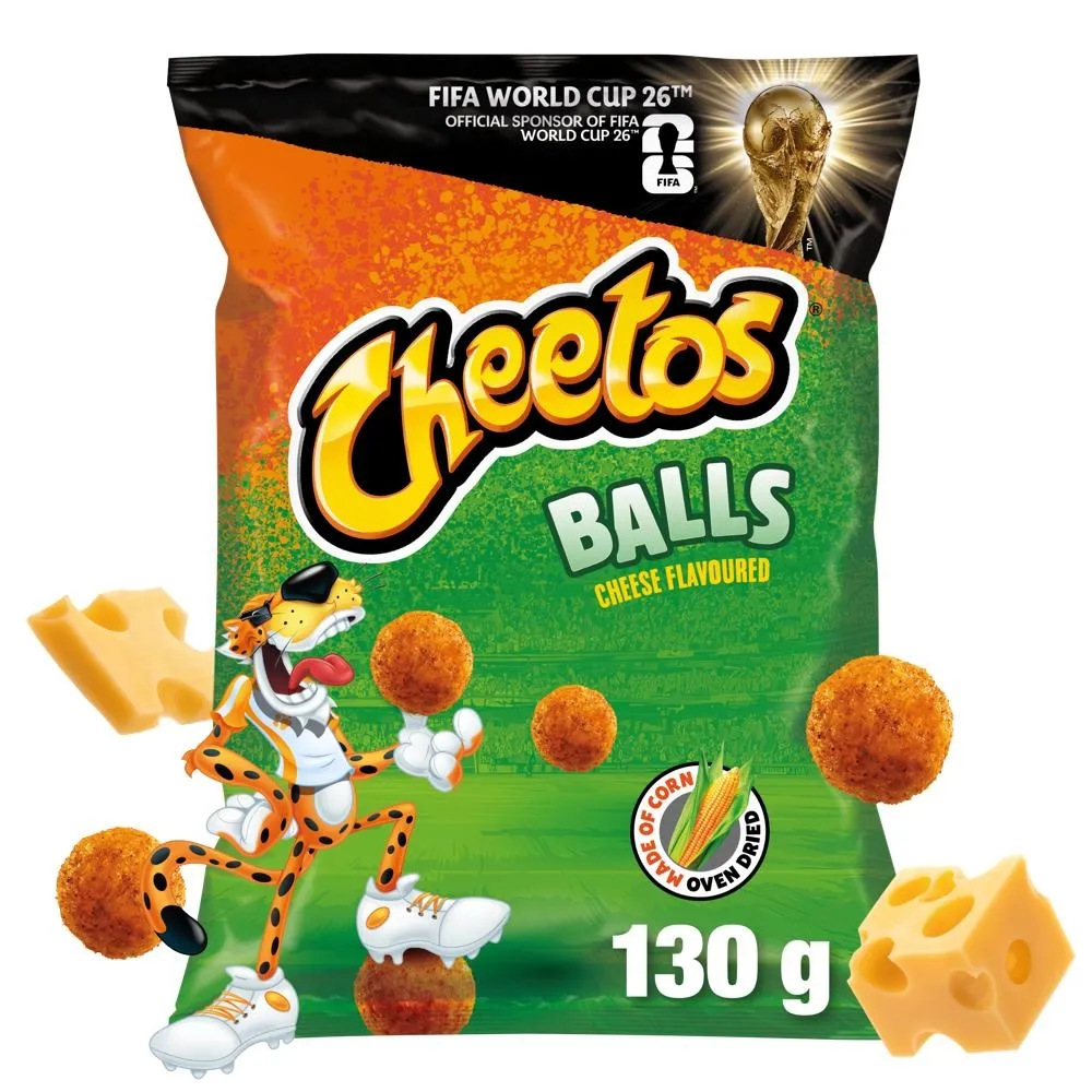 Cheetos Balls Chrupki kukurydziane o smaku sera 130 g