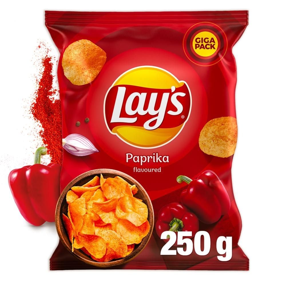 Lay's Chipsy ziemniaczane o smaku papryki 250 g