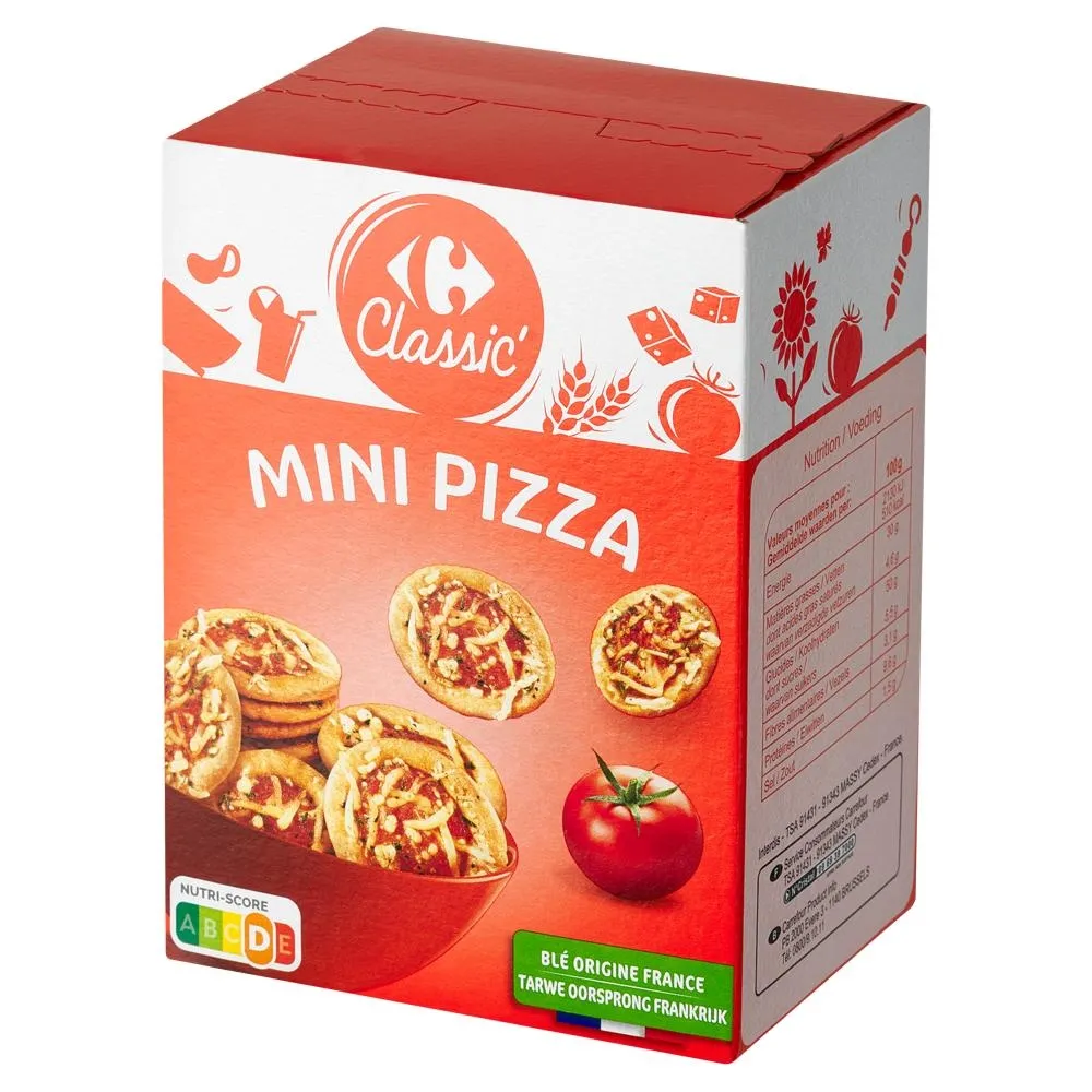 Carrefour Classic Krakersy mini pizza 95 g