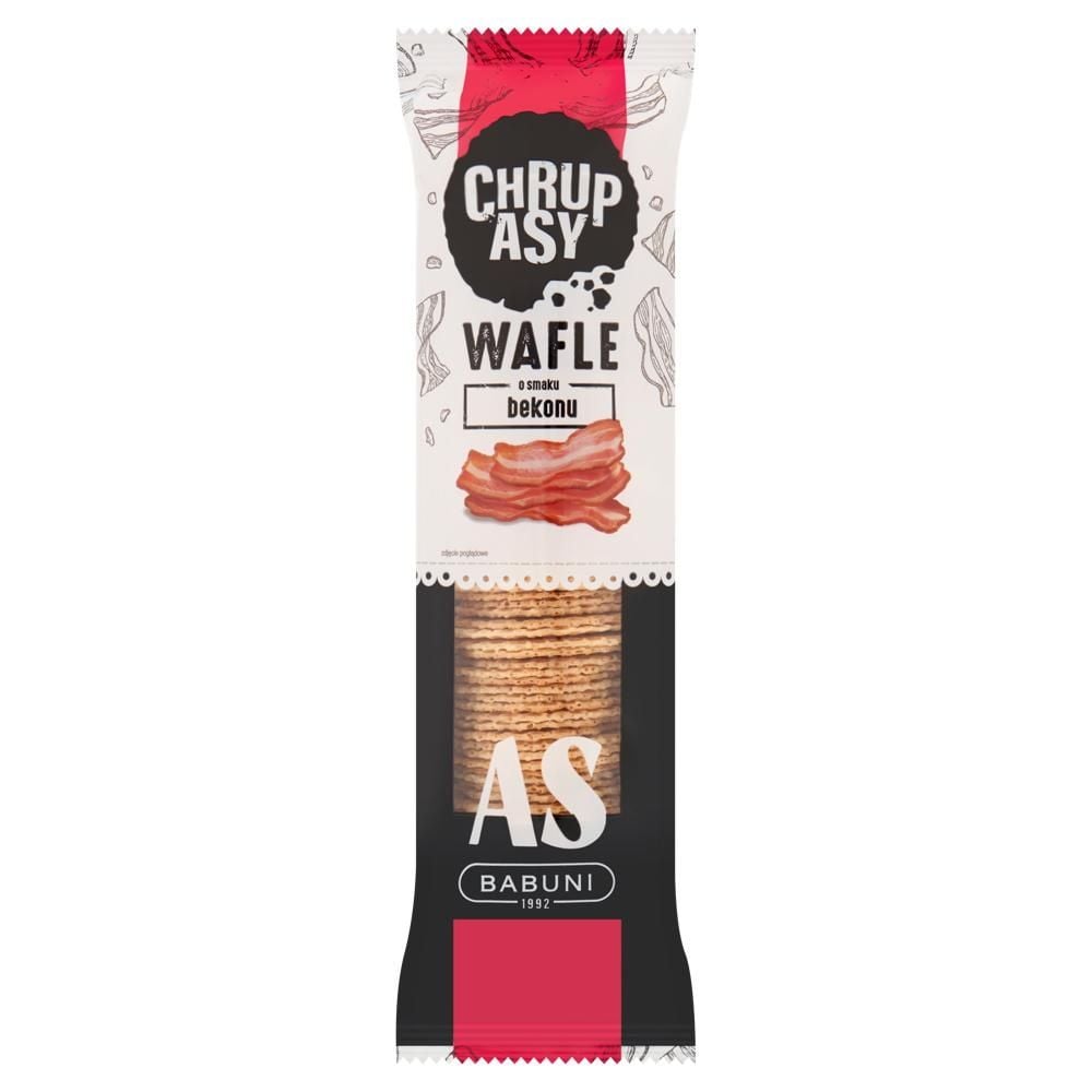 As-Babuni Chrupasy Wafle o smaku bekonu 90 g