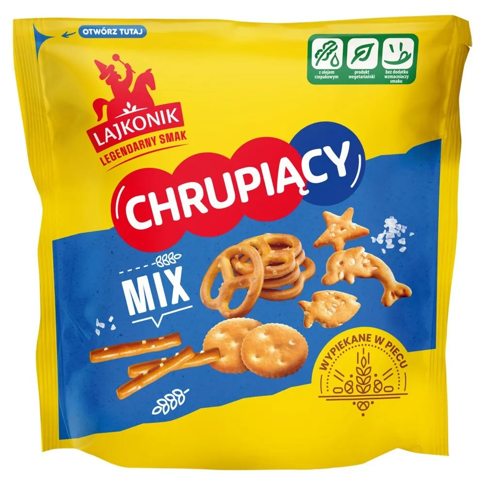 Lajkonik Chrupiący mix 180 g