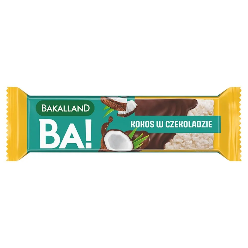 Bakalland Ba! Baton kokos w czekoladzie 40 g