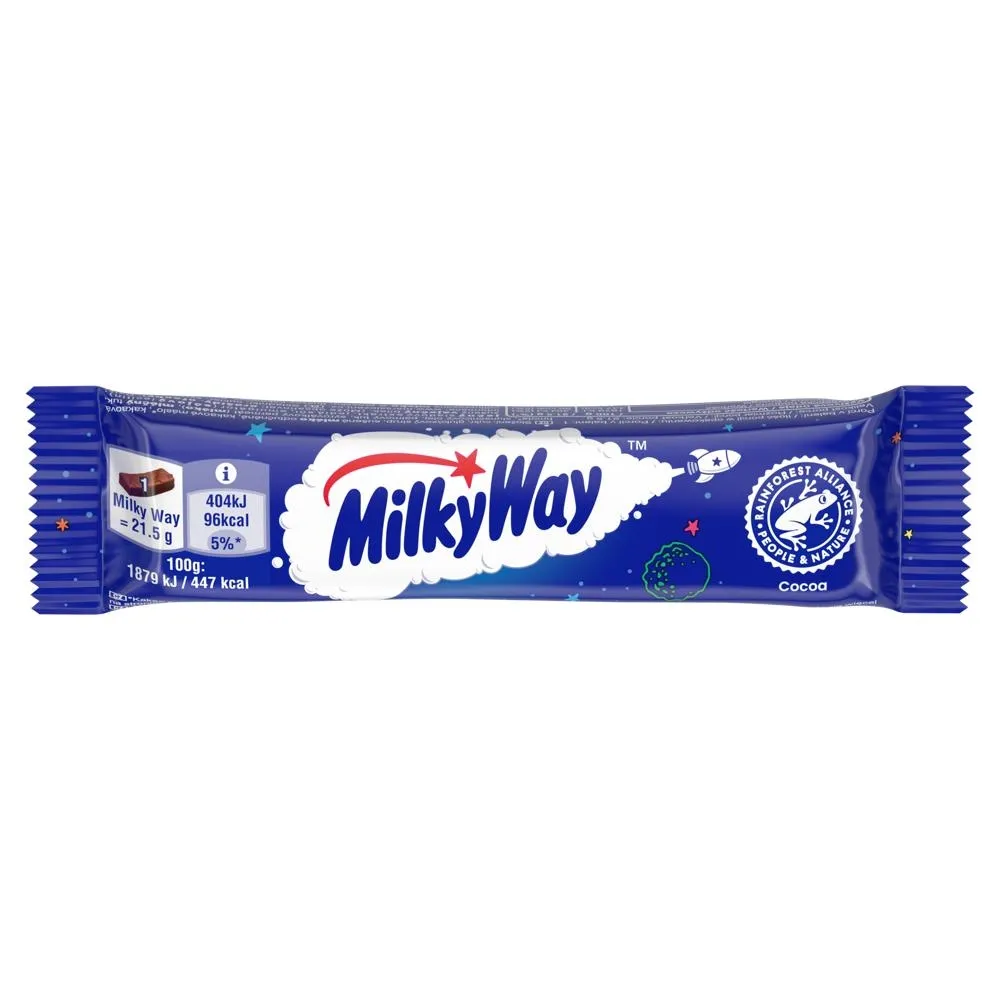Milky Way Puszyste nadzienie oblane czekoladą mleczną 21,5 g
