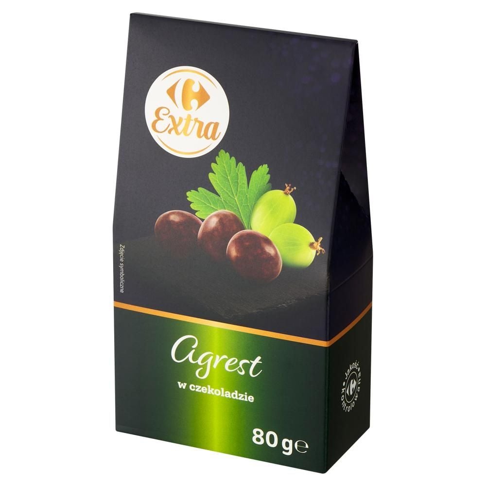 Carrefour Extra Agrest w czekoladzie 80 g