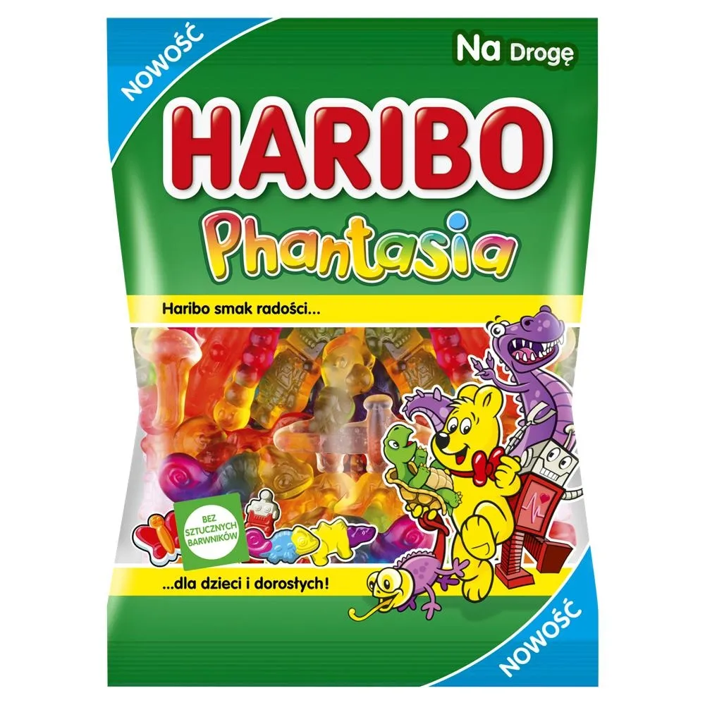Haribo Phantasia Owocowe żelko-pianki 85 g