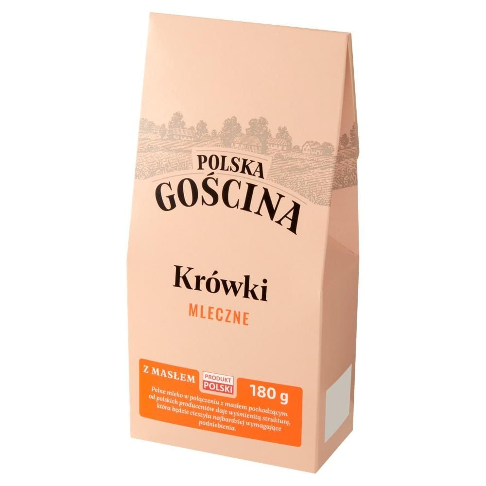 Polska gościna Krówki mleczne 180 g