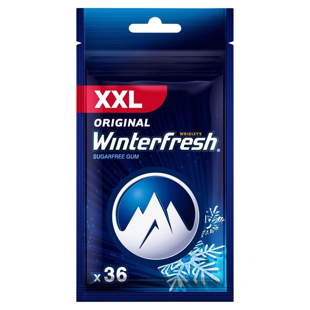 Winterfresh XXL Original Bezcukrowa guma do żucia 50 g (36 sztuk)