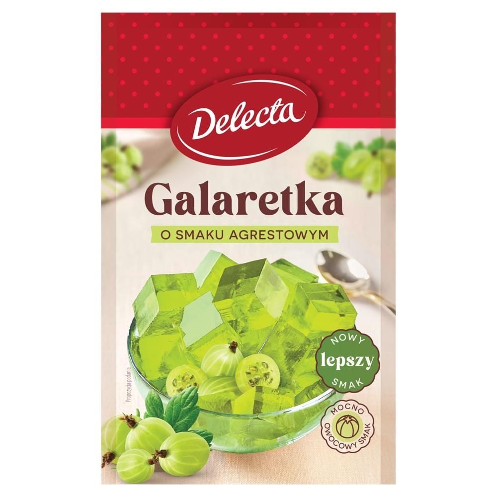 Delecta Galaretka o smaku agrestowym 70 g
