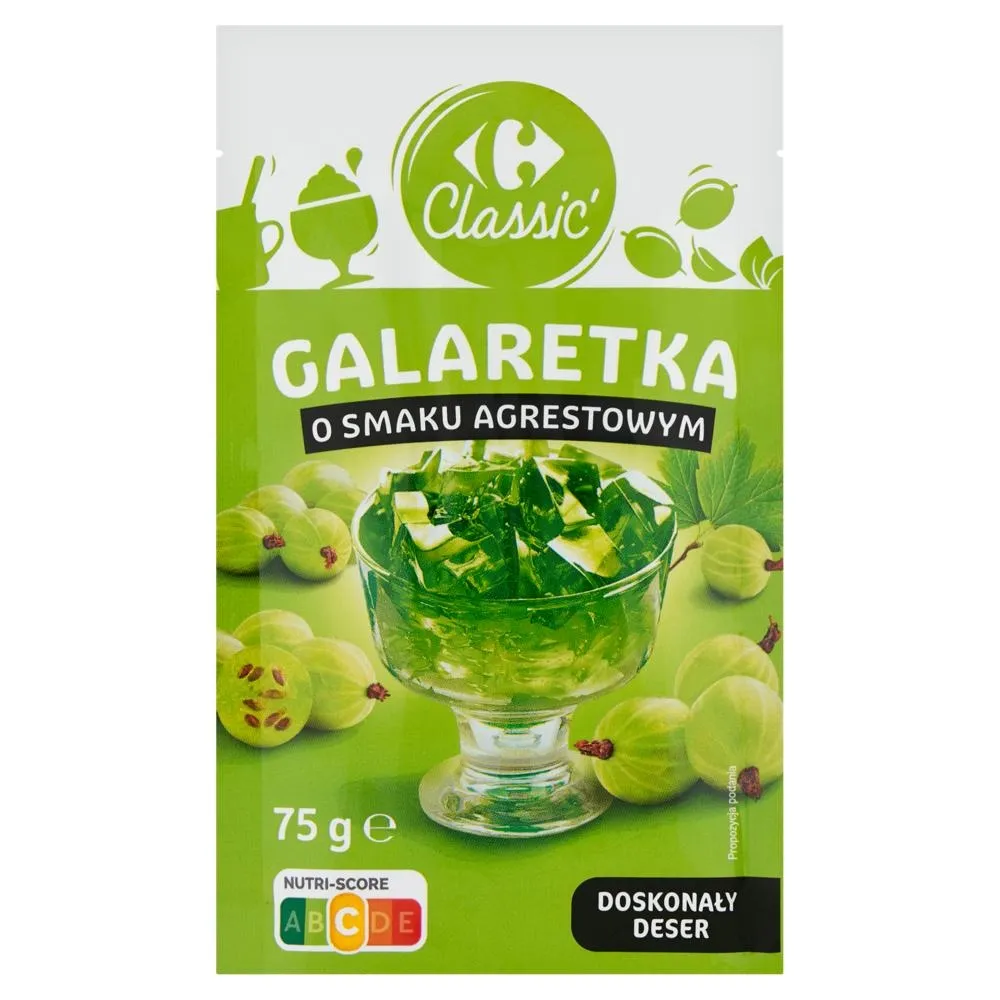 Carrefour Classic Galaretka o smaku agrestowym 75 g