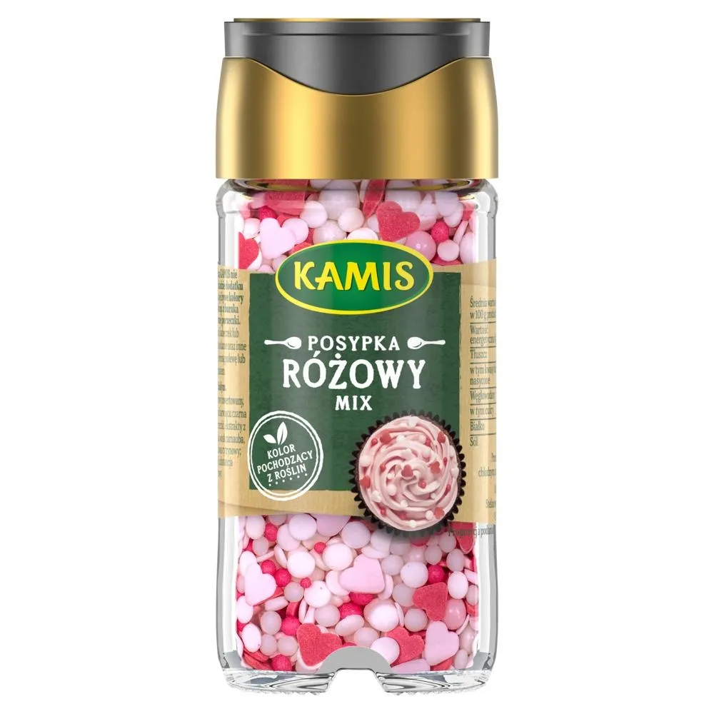 Kamis Posypka różowy mix 55 g