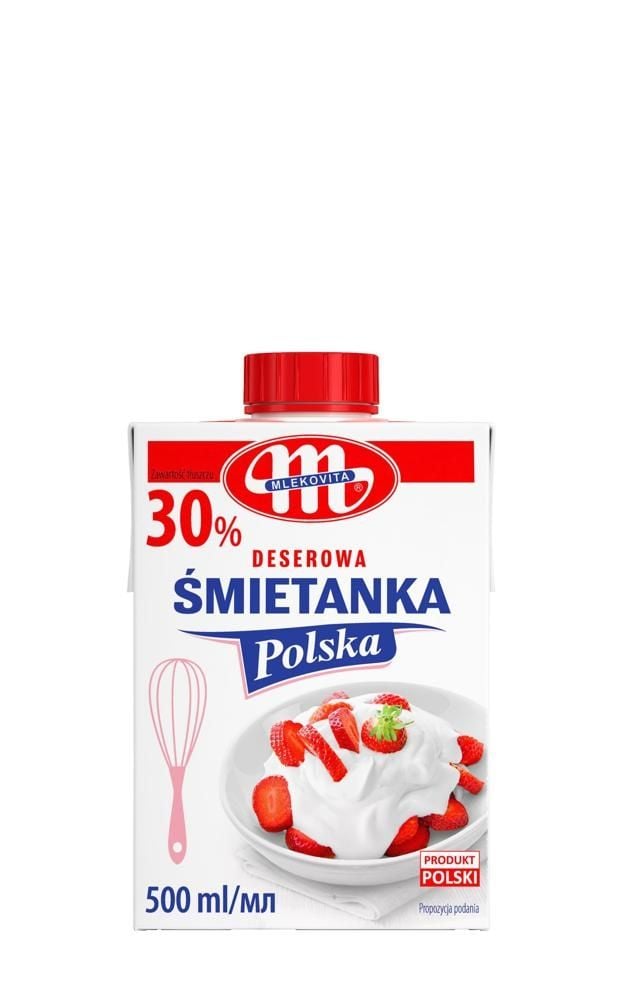 Mlekovita Śmietanka UHT Polska 30% tł. 500ml