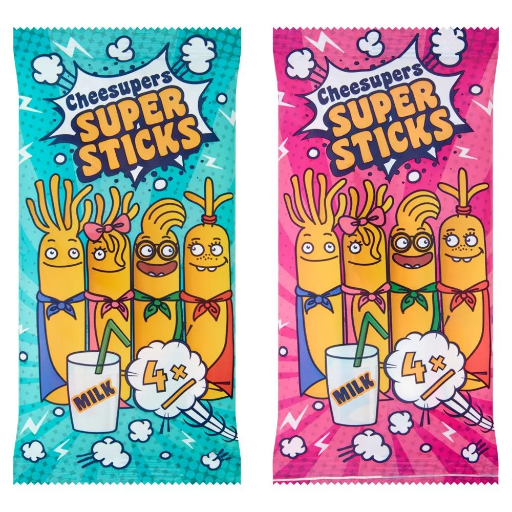 Cheesuper Paluszki serowe 80 g (4 sztuki)