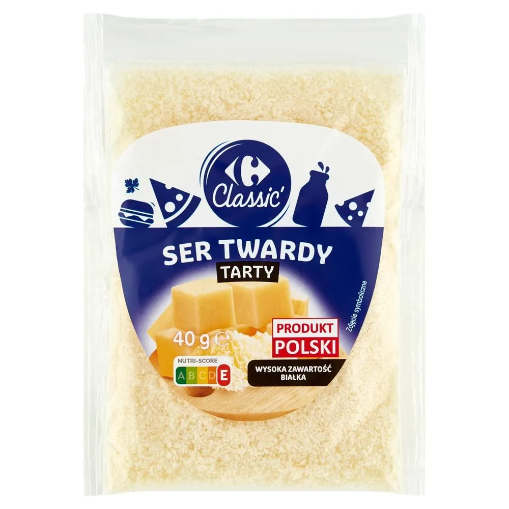 Carrefour Classic Ser twardy tarty 40 g