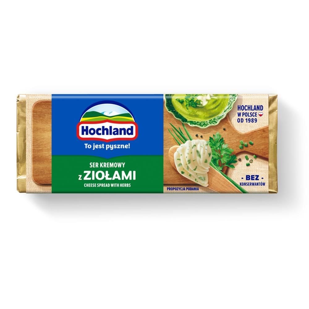 Hochland Ser kremowy z ziołami 90 g